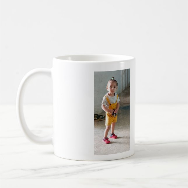 Caneca De Café Bebê do corte doméstico (Esquerda)