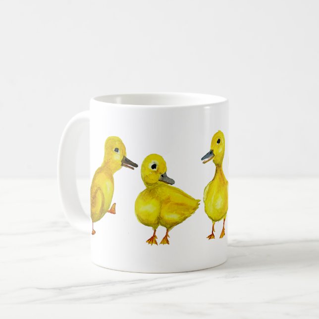 Caneca De Café Bebê Duck Mug (Frente Esquerda)