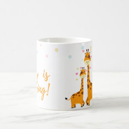 Caneca De Café bebê está vindo