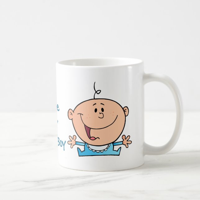 Caneca De Café bebê feliz (Direita)