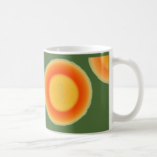 Caneca De Café Bebê Humorístico Mug Melon - amarelo melão (Direita)