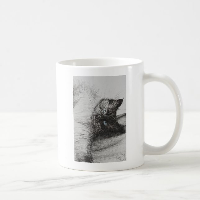 Caneca De Café Bebê insolente (Direita)