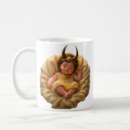 Caneca De Café Bebê Isis Adormecida – Deusa da Luz.