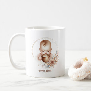 Caneca De Café Bebê Pequeno Feijão
