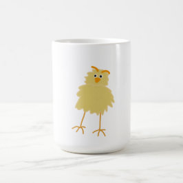 Caneca De Café Bebê Pinto Amarelo Fofo e Macio