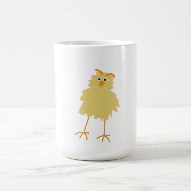 Caneca De Café Bebê Pinto Amarelo Fofo e Macio (Centro)