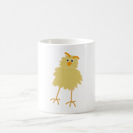 Caneca De Café Bebê Pinto Amarelo Fofo e Macio