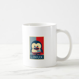 Caneca De Café Bebê Tux Linux