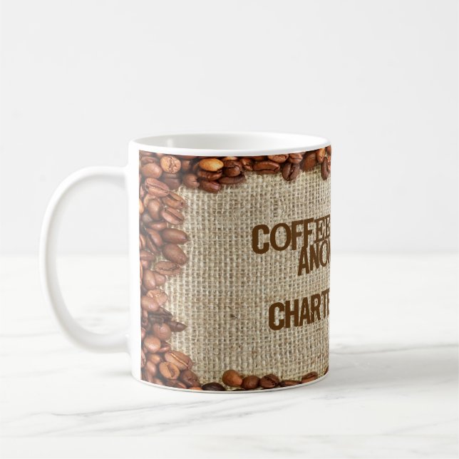 Caneca De Café Bebedores do café anónimos (Esquerda)