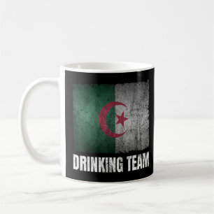 Caneca De Café Bebendo da Argélia Gráfico para Homens Engraçados