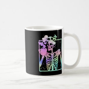 Caneca De Café Bebendo esquelético Café Mulheres homens Halloween