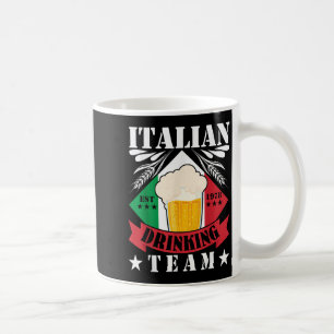 Caneca De Café Bebendo Italiano Beer Drinker Men Itália