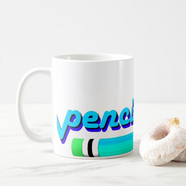 Caneca De Café Beber Cobrança Café Mug (Com Donut)