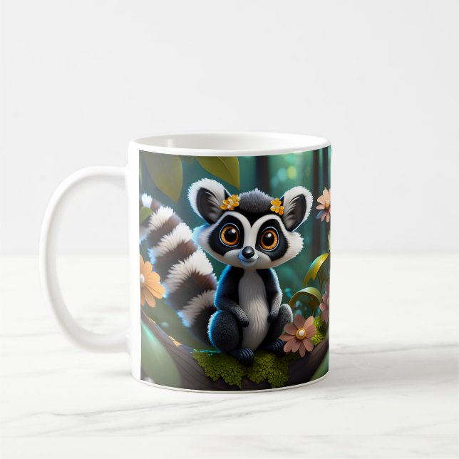 Caneca De Café Bebês Adoráveis E Cujos Cachorros (Esquerda)