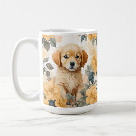 Caneca De Café Bebês-Cons | Ouro Retriever Puppy