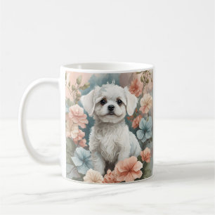 Caneca De Café Bebês-Cons   Preparado branco-cônico maltês