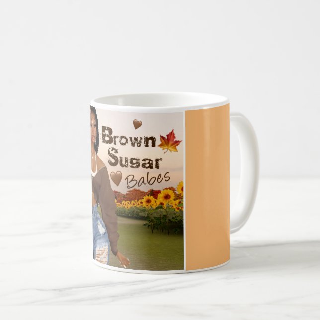 Caneca De Café Bebês de açúcar castanho Mug 1.1 (Frente Esquerda)