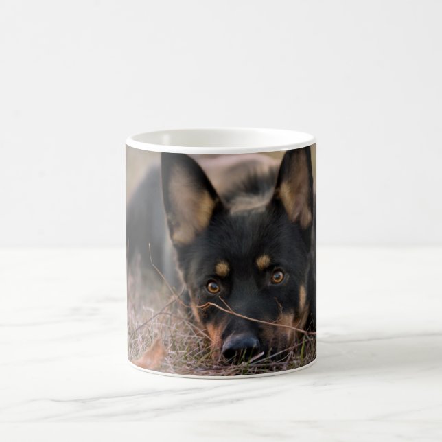 Caneca De Café Bebês Mais Pobres | GERMAN SHEPHERD (Centro)