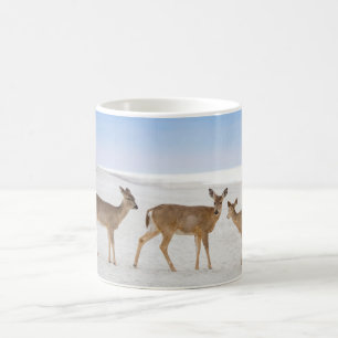 Caneca De Café Bebês Mais Pobres Veado na praia