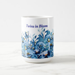 Caneca De Café Bebês no Bloom Twin Chá de fraldas