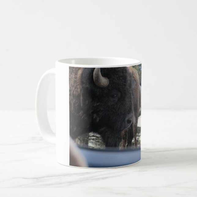 Caneca De Café Bebida Bison (Frente Esquerda)