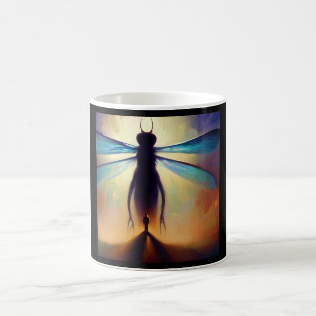 Caneca De Café Bebida Espirituosa Animal Dragonfly 2 (Centro)