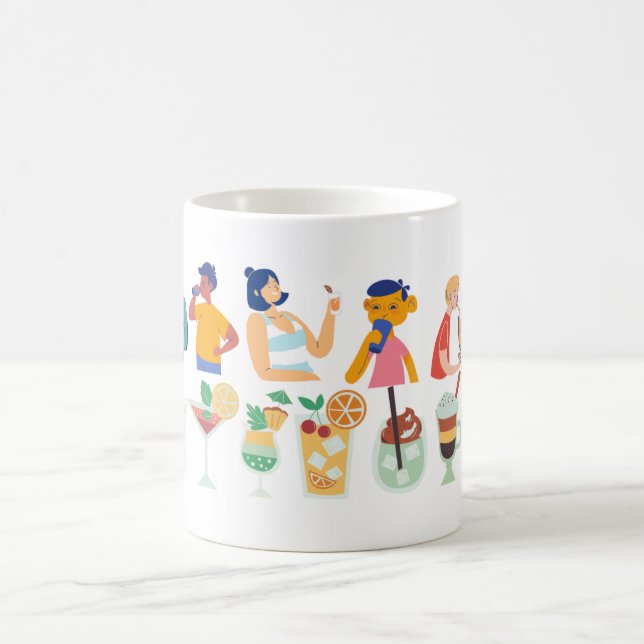 Caneca De Café Bebidas Frias Doce Amor Por Pessoas (Centro)