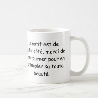Caneca De Café “Bebo a vida em rosa” (mão esquerda)