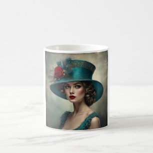 Caneca De Café Becca A Lovely Art Deco Lady