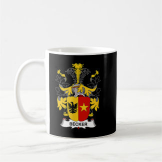 Caneca De Café Becker Casaco da Guarda Familiar de Armas
