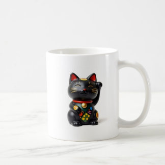 Caneca De Café beckoning cat: Japanese-Inspired Art