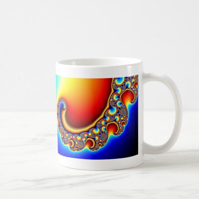 Caneca De Café Beckoning - Fractal (Direita)