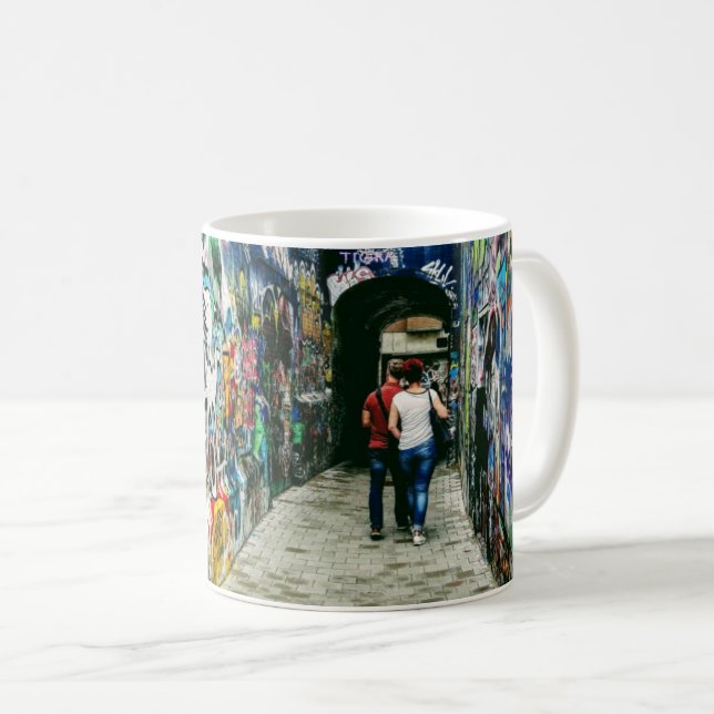 Caneca De Café Beco grafite (Frente Esquerda)