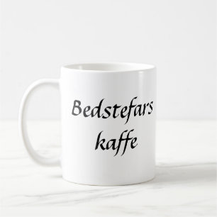 Caneca De Café Bedstefars Kaffe
