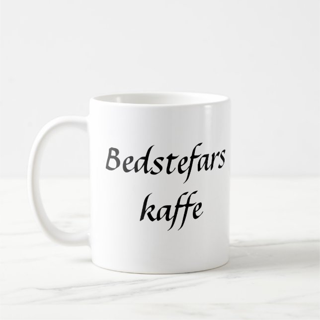Caneca De Café Bedstefars Kaffe (Esquerda)