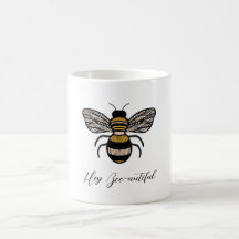 Bee Art Coffee Mug