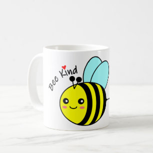Caneca De Café Bee Kind
