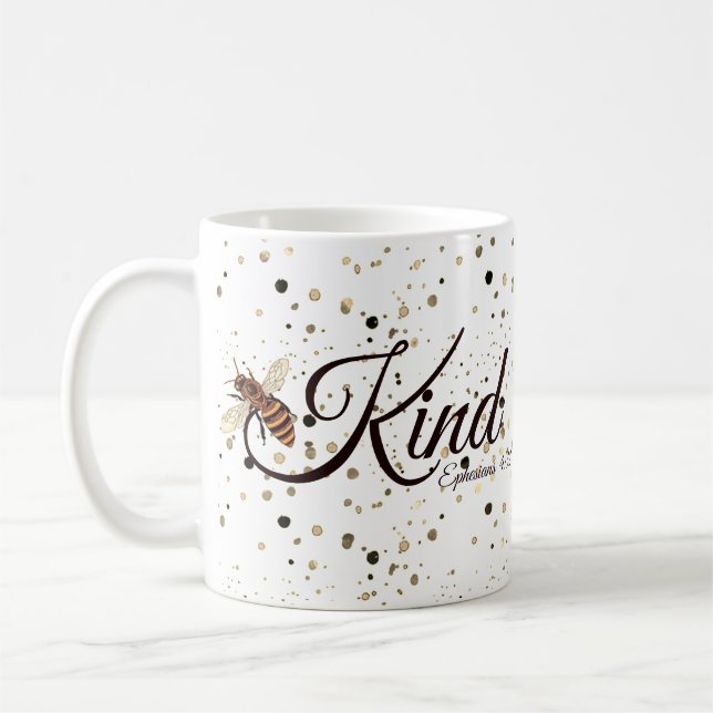 Caneca De Café Bee kind   coffee mug (Esquerda)