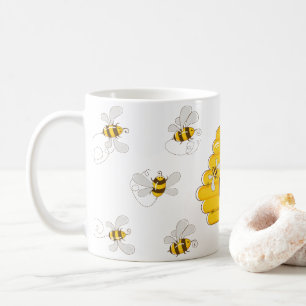 Caneca De Café Bee Lover's Delight: Abrace a natureza com nossas 