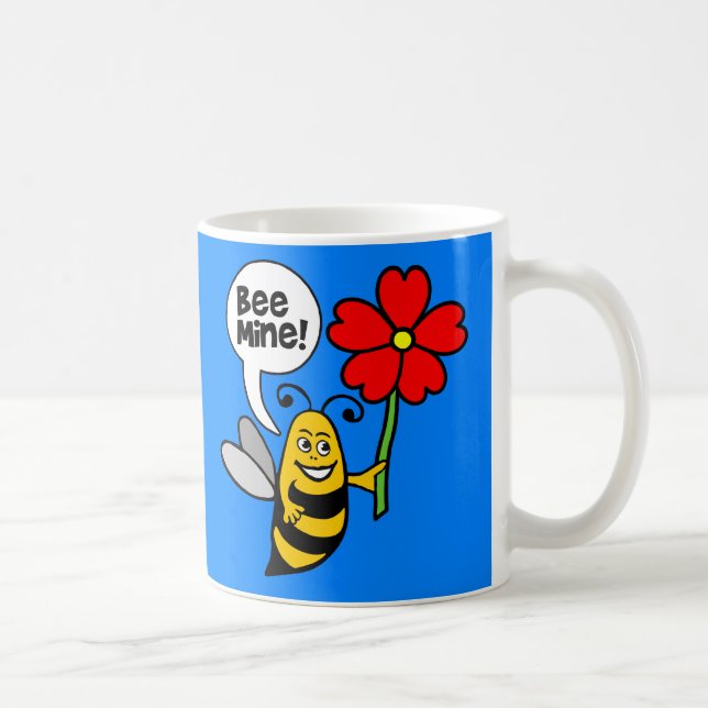 Caneca De Café Bee Mine (Direita)