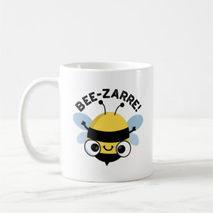 Caneca De Café Bee Zarre Cute Bizarre Bee Pun