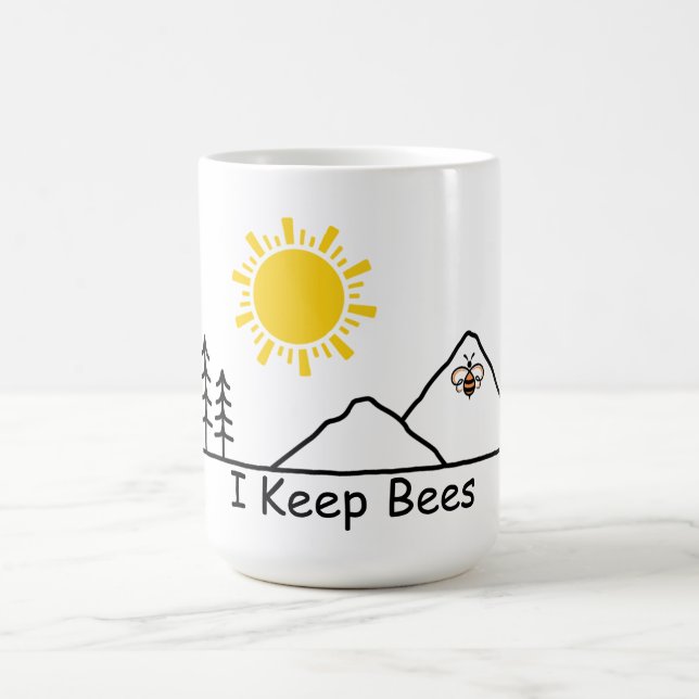 Caneca De Café Beekeeper Coffee Mug 15 oz. - Mantenho Abelhas (Centro)
