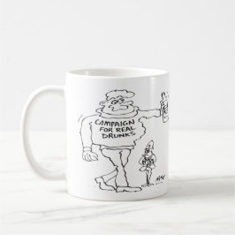 Caneca De Café Beer Drinker Real Ale ou Micro Pub