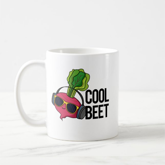 Caneca De Café Beet Funny Veggie Pun (Esquerda)