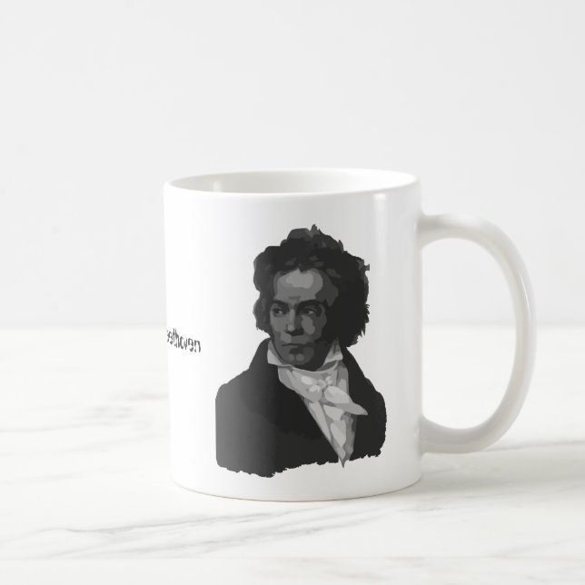Caneca De Café Beethoven (Direita)