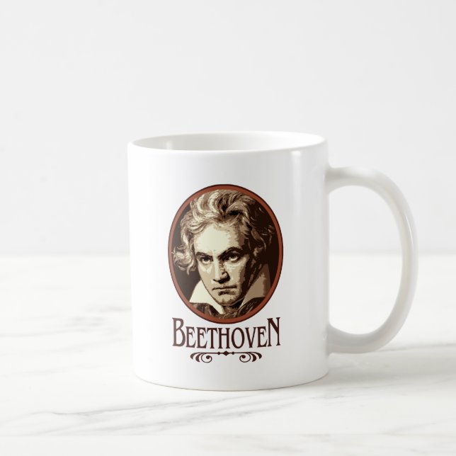 Caneca De Café Beethoven (Direita)