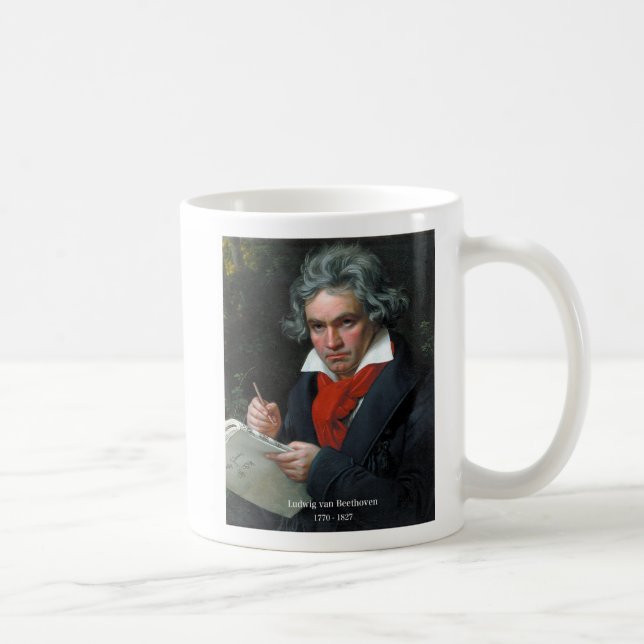 Caneca De Café Beethoven (Direita)