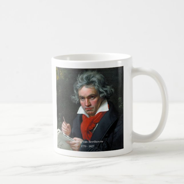 Caneca De Café Beethoven (Direita)