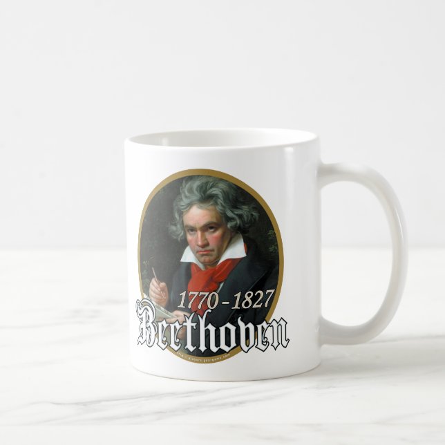 Caneca De Café Beethoven (Direita)