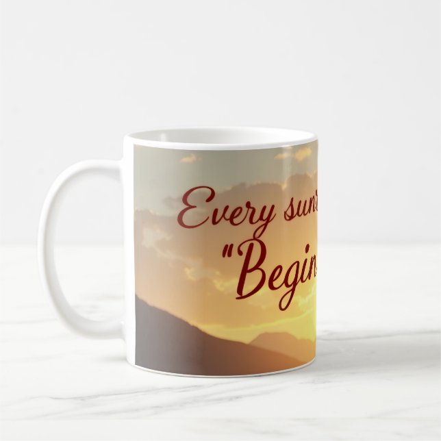 Caneca De Café Begin Again Mug (Esquerda)